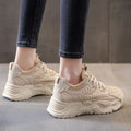 Sports Shoes for Women Athletic Round Toe High on Platform Woman Footwear Sneakers Sale Designer Luxury Offers Vulcanized Shoe H