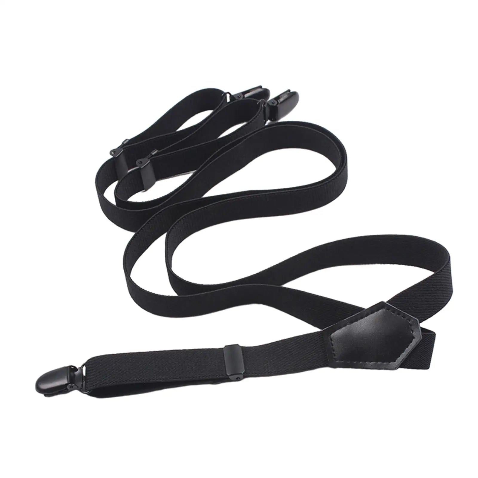 Suspenders for Men Belt Fashion Elastic Trouser Pants Braces with 3 Hooks for Formal Events Business Wedding Costume Pants