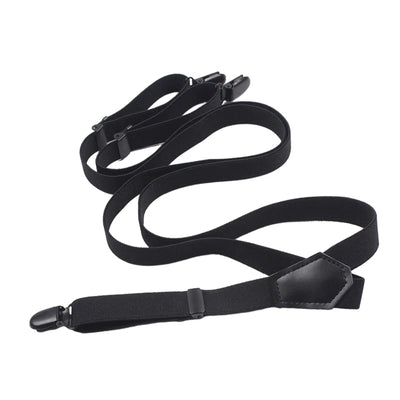 Suspenders for Men Belt Fashion Elastic Trouser Pants Braces with 3 Hooks for Formal Events Business Wedding Costume | SAMAG