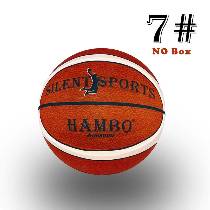 Mute Bouncing Basketball W/ Cover Men Size 7#(29.6in) | SAMAG