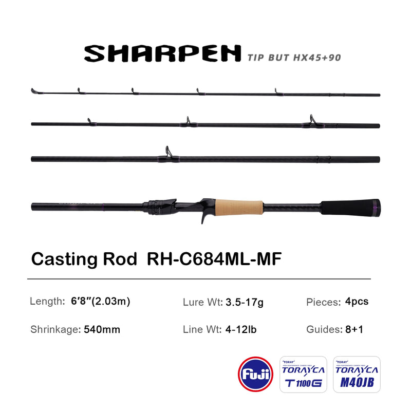 PURELURE SHARPEN Travel Soft Lure Long Spinning | SAMAG