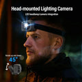 HD 1080p head mounted sports camera with 120 ° wide-angle night shooting suitable for motorcycle riding and aerial photography