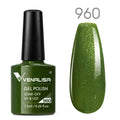 VENALISA Non Cleansing Topcoat Nail Art 7.5ml Soak off Base Coat Foundation No Wipe Top Coat Nail Gel Funny Bunny Gel Varnish