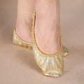 1pair/lot Women Belly Dance Shoes Belly Dance Accessories Sequins Shoes Soft