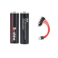 Soshine Original 2600mWh AA Rechargeable Batteries 2A 1.5V USB Lithium Battery Low Self-discharge1200 Times Cycle Li-ion Battery