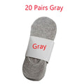 5/10/20 Pairs Summer Boat Socks For Men Non-slip Silicone | SAMAG