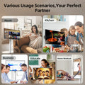 21.5 Inch Portable Smart Tablet Tv Rotatable Touch Screen Monitor With Battery Android Display For Kids And Education
