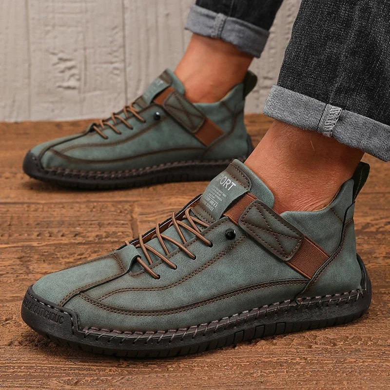 Men's Penny Boat Shoes Athletic Shoes Breathable Orthopedic Travel Flat Bottom Suitable for Outdoor Activities Hiking Walking