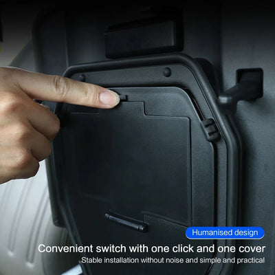 Car Center Console Organizer Hidden Storage Box Stowing | SAMAG