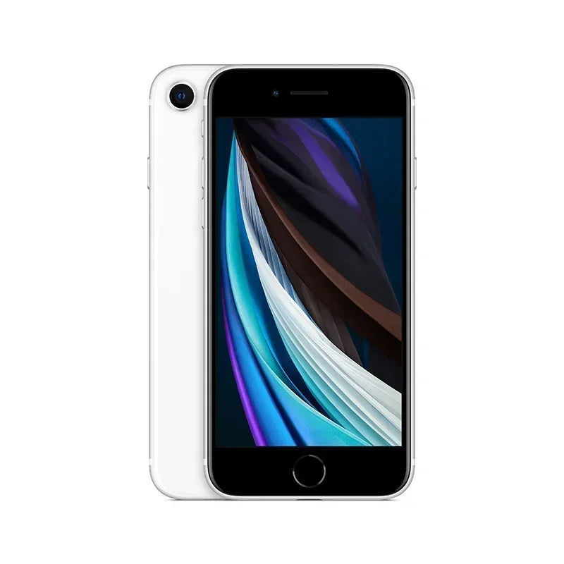 Original Unlocked Apple iPhone SE 2020 SE2 4G Mobile Phone 4.7'' True Tone A13 Hexa-Core Fingerprint 64GB/128GB Smartphone