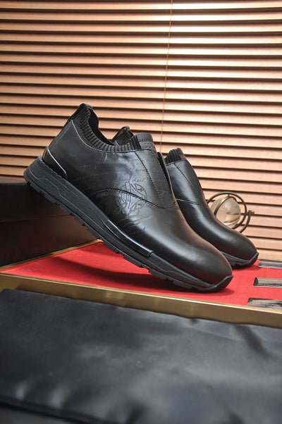 BLLIYOSS 1895 Men Shoes Calf leather stitching Three | SAMAG