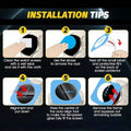 Tempered Glass Screen Protector For Samsung Galaxy Watch 8/9 40mm 44mm Ultra/ 2 47mm With Alignment Tool - Visuel 6 | SAMAG