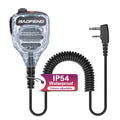 BAOFNEG BF-850 Walkie Talkie Speaker Mic Dual PTT IP54 Waterproof For BAOFENG AR-39 UV-21PRO BF-888S AR-152 UV-5R Ham Radio