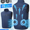 Popular Fan Vest 2026 Summer Cooling Wearable Air-conditioned Clothes Lightweight for Outdoor Walking Fishing Commute Camping