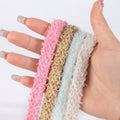 1 Pair Plush Fluffy Shoelaces 1CM Wide Round Laces Sneakers Casual Shoes AJ/AF1 Shoelaces 100/120/140/160cm Shoes Accessories