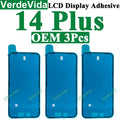 VerdeVida 3pcs OEM Screen Display Adhesive for iPhone 13 Pro Max 11 12 13 14 15 Plus XS X LCD Waterproof Glue Sticker Frame Seal