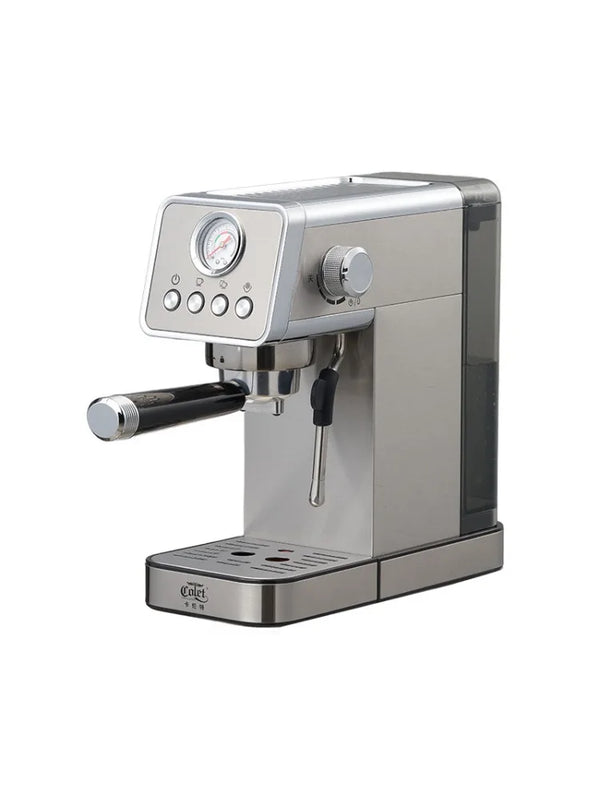 Espresso machine household small semi-automatic extraction stainless steel steam milk foam