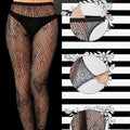 Modern Style Pantyhose Women's Breathable Footless Bodystockings Fashion Hosiery Lady Black Mesh Socks Newest Tights