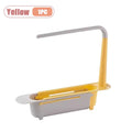 Telescopic Over Sink Organizer Rack Adjustable Kitchen Storage Tray for Soap Sponge Towel with Ventilated - View 8 | SAMAG