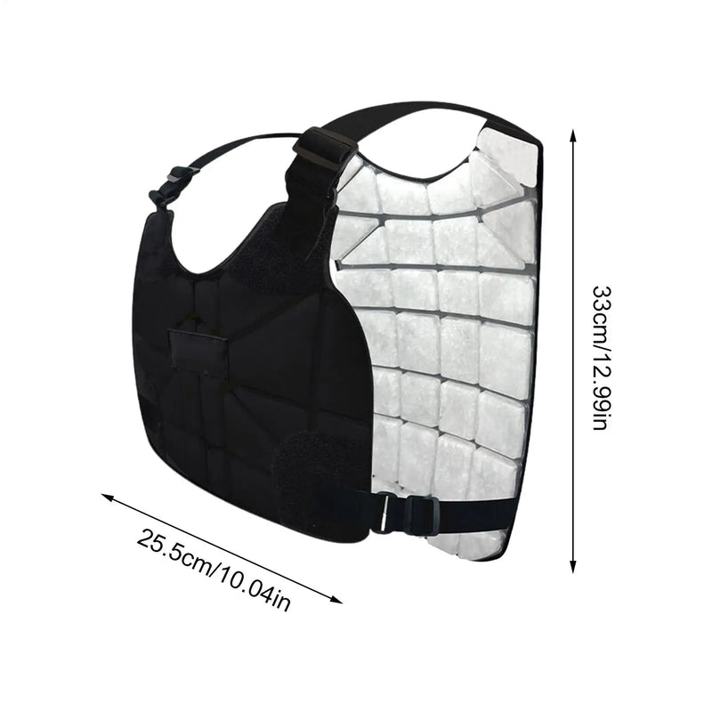 Cool Vest For Men Sleeveless Jacket Body Cooling Vests For Outdoor Construction Work Hiking Running Walking Camping Sports