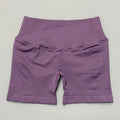 HISTELLO Vision Shorts Women Seamless Cross Waist Yoga - View 13 | SAMAG