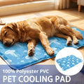Pet Cooling Mat for Dogs and Cats, Self-Cooling Ice Silk Pad, Breathable Summer Kennel Bed for Pets, Comfortable Cooling Bed