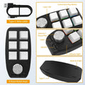 6 Key 1 Knob Bluetooth Keyboard USB Macro Custom Mini Keypad Copy Paste DIY Mechanical Keyboard Gaming Drawing Portable Hot-swap