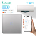 BSEED 40A Smart Wifi Water Heater Boiler Wall Touch Switch Air Conditioner Timing Function Tuya Alexa Google Home Voice Control