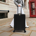 Top Opening Rolling Travel Suitcases, with Spinner Wheels & TSA Lock (Back), PC Hard Shell Suitcase, Large Expandable Checked Luggage