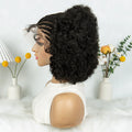 KIMA New Box Braided Wig Synthetic Full Lace Wigs Short Lengths for Black Women Men Braided Wig With Baby Hair Box Braiding Wigs