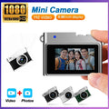 1080P HD Mini Camera 0.96-inch Screen Retro Digital Camera CCD Dynamic Video DV Camcorder Suitable for Travel, Sports etc.