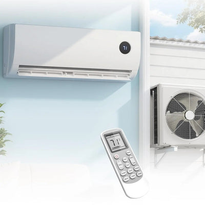 18000 BTU Mini Split Ac/Heating System, Ductless Air | SAMAG