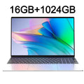 Lightweight 15.6" Laptop Intel 6500Y 32GB RAM 2TB SSD 5000mAh Windows 11 Backlit Keyboard Fingerprint for Business & Gaming