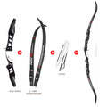 68'' C1 Recurve Bow 16 - 50lbs Magnesium Alloy Handle - View 8 | SAMAG