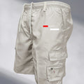 Paris Printed Casual Work Shorts Men's Multi-pocket Loose | SAMAG