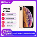 Original Apple iPhone XS Max 4G Face ID Unlocked Used IOS 12 6.5" 64/256GB ROM 3174mAh Cellphone 12MP Smartphone
