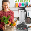 BioloMix 3HP 2200W Heavy Duty Grade Timer Blender Mixer Juicer Fruit Food Processor Ice Smoothies BPA Free 2L Jar