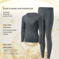 1pcs Men's Ultrathin Thermal Underwear High elasticity Plus Size Constant Temperature Seamless Long Sleeve Bottoming Set