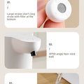 New Wall Mounted Automatic Soap Dispenser Foam Smart Hand Washing Machine 500ml Liquid Rechargeable Bathroom Induction Sensor
