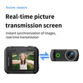 HD 1080P Mini Magnetic 2.0" Action Camera For VLOG Motorcycles Bicycle Car Sports Screen Flip Portable Detachable Action Camera