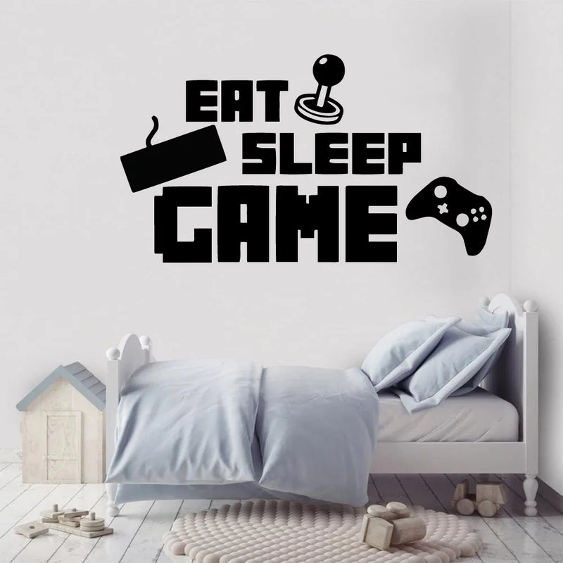 1 pc Cartoon Game Decorative Sticker Waterproof Home Decor For Kids Rooms Decoration Mural Art Decor Wallpaper  Sticker Mural