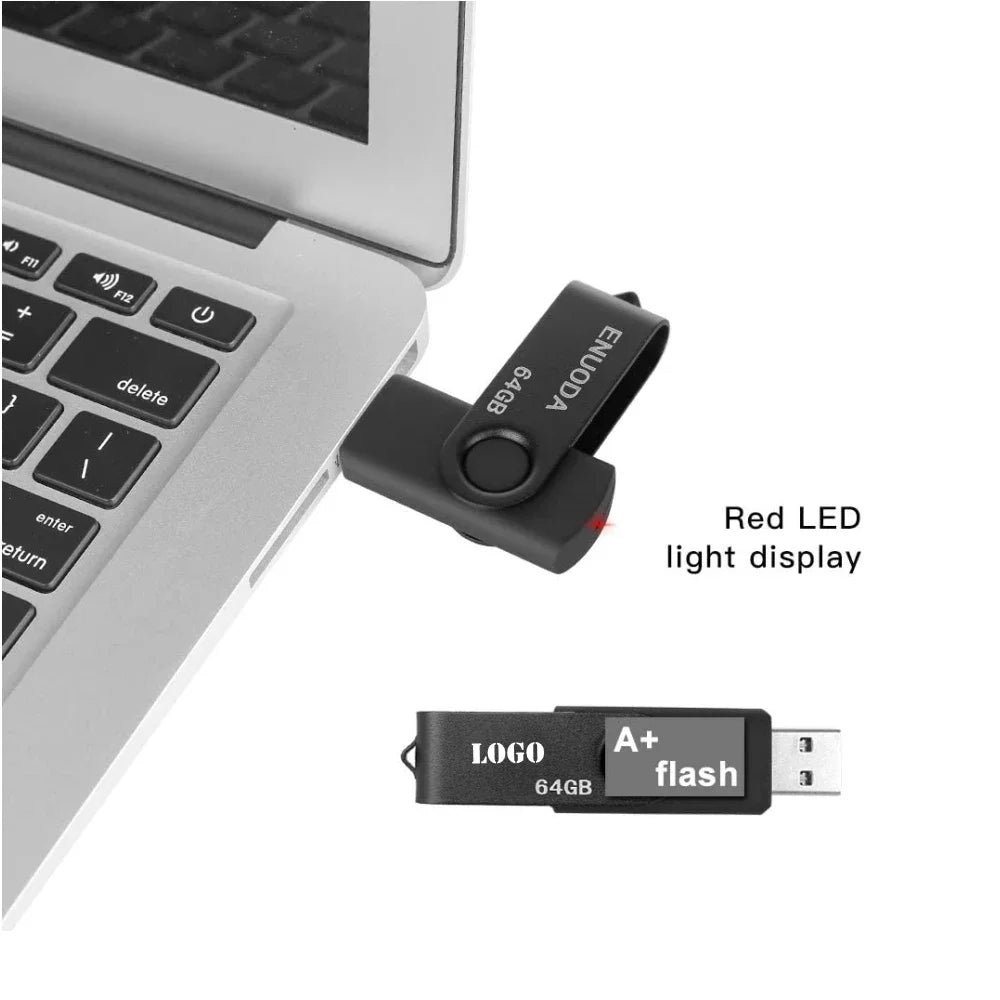 USB Flash Drives Pen Drive 512MB 1GB 2GB 4GB 8GB 16GB Pendrive Memory Stick 32GB 64GB 128GB USB Stick Free Custom Company Logo
