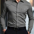 Men's Casual Multifunctional Long Sleeved Wrinkle Free | SAMAG
