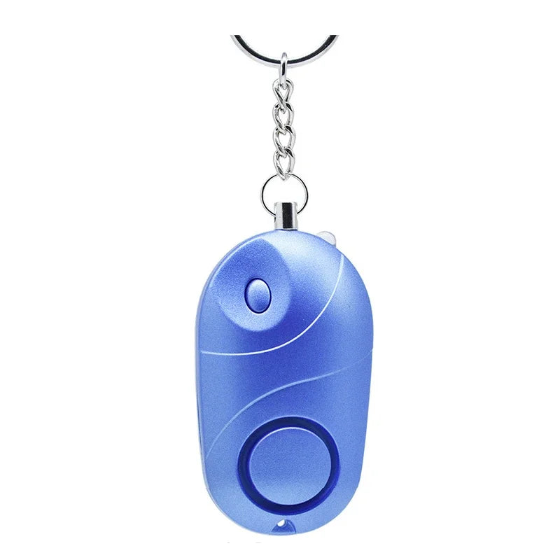 Personal Alarm Safe Sound Emergency Self-Defense Security Alarm   Women's Wolf Guard Keychain LED Flashlight For Women Girls Kid