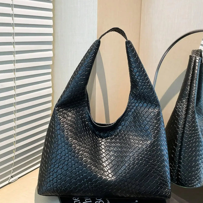 Large Capacity Solid Color Women's Shoulder Bag, Multifunctional Crossbody Bag, Women's Shoulder Tote Bag, Large Capacity Crossbody Tote Bag, Casual Work Bag