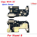 New For Xiaomi 10T 9T 10 11T Pro 12T 10 Lite USB With Micro Charging Port Charger Dock Flex Cable With IC Microphone Board