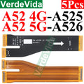 5pcs Main Motherboard Connector Board Ribbon Flex Cable For Samsung A33 A53 A15 A25 A35 A55 A24 A34 A54 A22 A32 A52 A72 Cable