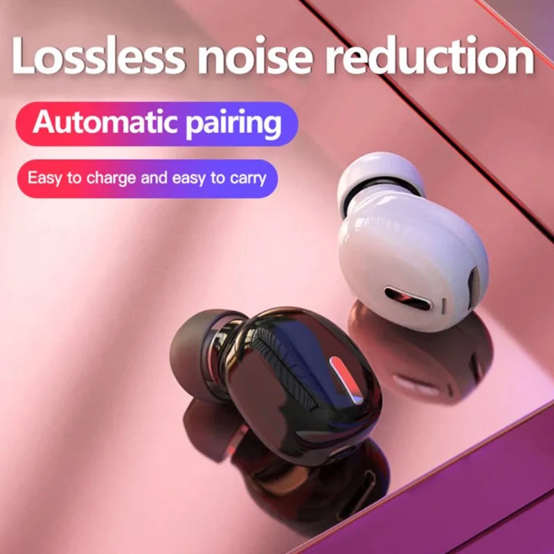 1Pc Wireless Bluetooth-compatible 5.0 Earphone In Ear Sport With Handsfree Headset All Phone Headphones