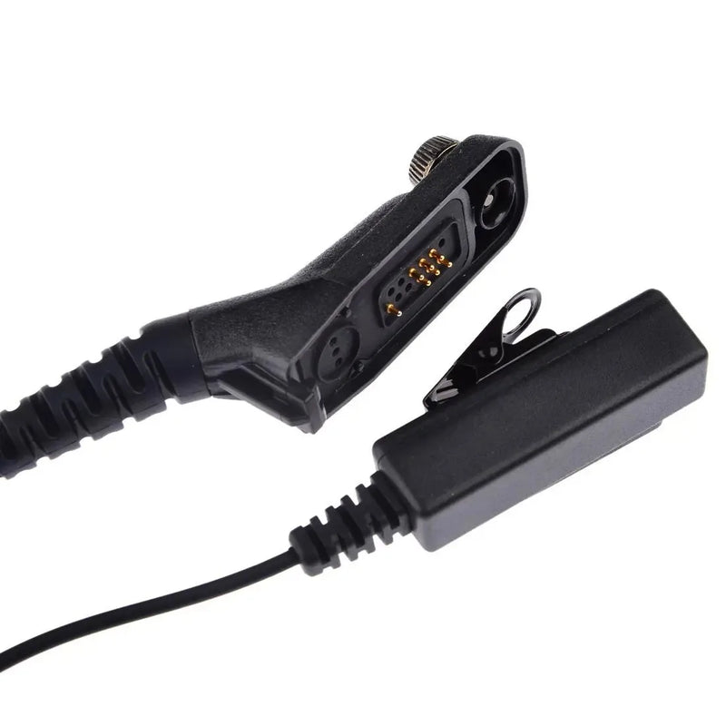 New Police Air Tube Earpiece Microphone PTT Headset For Motorola Two Way Radio Walkie Talkie DP4400 DP4401 DP4600 DP4800 DP4801