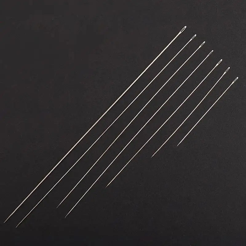 30pcs Metal Beading Needles For Beads Threading String Tambour/Jewelry Bracelet Necklace Making Pins Cord Tools Pins DIY Tool